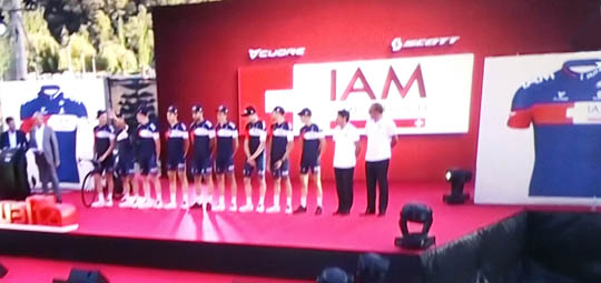 Equipe IAM Cycling la vuelta 2015